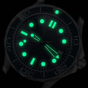 <span class=keywords><strong>Montre</strong></span> de <span class=keywords><strong>plongée</strong></span> mécanique de luxe pour homme Corgeut, saphir, acier inoxydable, étanche, automatique, mouvement NH35, <span class=keywords><strong>bracelet</strong></span> de poignet avec date - Product Image 4