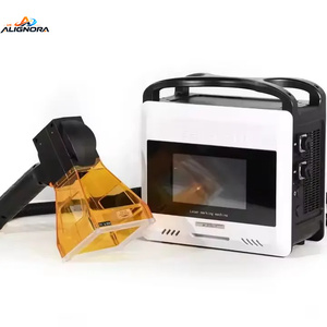 30w Handheld Portable Small Metal Fiber Laser Marking <b>Engraving</b> <b>Machine</b> for Stainless Steel Carbon Iron Aluminum - Product Image 1