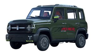 Nouveau mini SUV électrique pour adultes, conduite à gauche, transmission automatique, intérieur sombre, caméra arrière, nouvelle sortie - Product Image 2