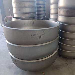 Raccords de tuyauterie en acier inoxydable de qualité industrielle, capuchon rond résistant à la corrosion, capuchon rond pour tuyau 304 - Product Image 3