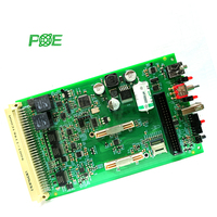 Carte de contrôle PCBA pour machine à expresso, appareil électroménager, carte PCB pour machine à café, 2 couches FR-4, masque de soudure bleu, fournie par l'usine