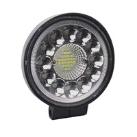 Maidser Phare de travail LED 4 pouces, 123W 108W, faisceau combiné spot et large, lampe de conduite, 12V 24V, éclairage tout-terrain pour camion, remorque, VTT