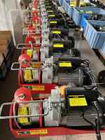 Mini palan à câble électrique modèle de palan à chaîne électrique avec chariot manuel