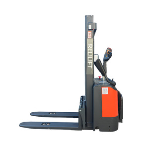 RELILIFT <span class=keywords><strong>Stacker</strong></span> Elektrik Tiang Dua Tingkat yang Kokoh, Tinggi Maksimum 2m, Muatan Kontainer 1,5 Ton, Baterai Asam Timbal - Product Image 4