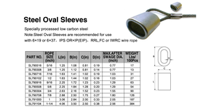 Herrajes de Acero al Carbono <span class=keywords><strong>Galvanizado</strong></span> con Conexión Ovalada para Cables de Acero, Terminales de Bucle Prensado, Elevación, Aparejos de Trabajo, Construcción Industrial - Product Image 2