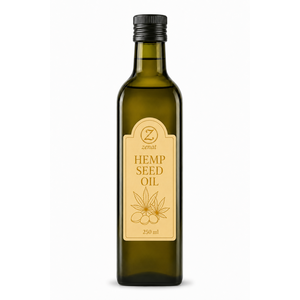 Huile de graines de chanvre vierge, qualité cosmétique et alimentaire, flacon de 250 ml - Product Image 1