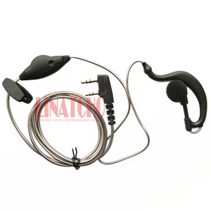 Film d'aluminium en métal résistant à la traction Talkie-walkie portable Casque radio 2 voies Connecteur <span class=keywords><strong>K</strong></span> 2 broches - Product Image 5