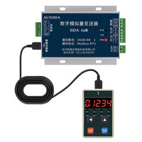Transmisor de Peso Ouluda TDA-16A/B, Sensor Amplificador con Protección IP54, Aleación de Aluminio, Conversión de Señal Analógica a Digital, PLC