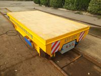 Chariot de transfert en acier de 20 tonnes avec moteur et engin, nouvelle plateforme roulante pour usage en usine de fabrication, directement de l'usine