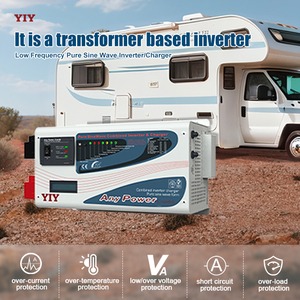 Convertisseur basse fréquence à base de transformateur 3000W 3KW convertisseur toroïdal de DC 12/24/48V à AC 110V <span class=keywords><strong>220V</strong></span> pour <span class=keywords><strong>camping</strong></span>-<span class=keywords><strong>car</strong></span> et camions - Product Image 3