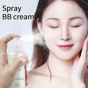 Bb Cream Semprot Pemutih Alami, Semprotan Makeup Kosmetik untuk Perlindungan Matahari 50Ml