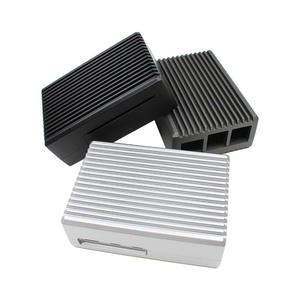 Ahududu <span class=keywords><strong>Pi</strong></span> 5 alüminyum alaşımlı kasa dahili termal pedler verimli ısı emici koruyucu kılıf tüketici elektroniği - Product Image 2