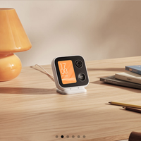 Caméra intelligente avec fonction d'appel vidéo, appel vidéo à une touche, audio bidirectionnel, caméra de sécurité intérieure inclinable et orientable
