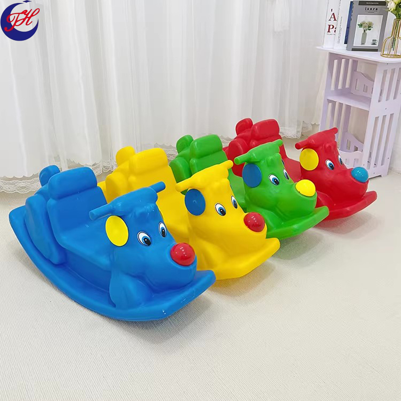 Kindergarten Toys Plastic Rocking Horse Children