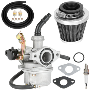 PZ19 19mm 기화기 케이블 초크 35mm 에어 필터 SSR 110 <span class=keywords><strong>125cc</strong></span> ATV 쿼드 <span class=keywords><strong>4</strong></span> 휠러 구덩이 먼지 자전거 카트 오토바이 부품 이동 - Product Image 1