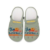 Sabots personnalisés imprimés unisexe, antidérapants pour l'extérieur, pantoufles de jardin, chaussures de plage souples pour garçons, sabots mexicains à motifs de dessins animés