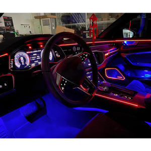 Lumière d'ambiance intérieure de voiture à commande par application pour AudiAudi A6 C8 2019-2025 RHD Accessoires - Product Image 2
