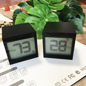Design De Table À Rabat Petite Horloge De Table Numérique, Réveil Lampe De Table avec Horloge Led - Product Image 4