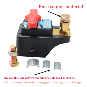 Auto 12V/24V interruttore di scollegamento batteria Auto isolatore interruzione di potenza Kill Switch per RV ATV barca Auto camion Yacht - Product Image 3