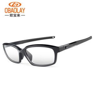 OBAOLAY แว่นตากีฬาแบบเต็มขอบ UV400 ป้องกันหมอก กันลม บาสเก็ตบอล วิ่ง ปั่นจักรยาน แว่นตาอเนกประสงค์ - Product Image 4