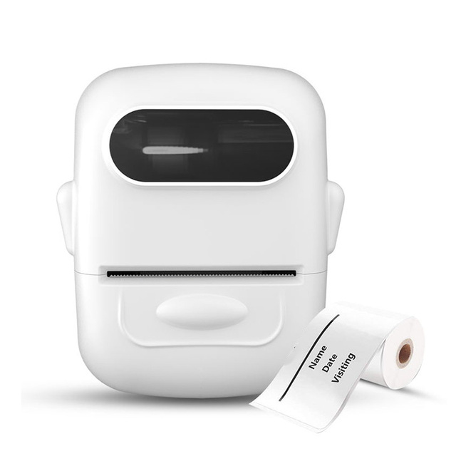 Wireless Mini Thermal Barcode Label Printer for Home Office Printing Sticker