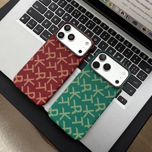 เคสโทรศัพท์ลายคาร์บอนไฟเบอร์แบบแม่เหล็กสำหรับ iPhone 17 15 16 Pro Max 17 Air รองรับการชาร์จไร้สาย ป้องกันแรงกระแทก ฝาหลังแข็ง - Product Image 2