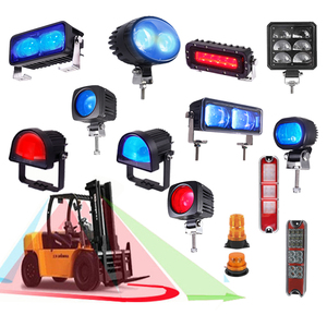 Luz de seguridad portátil para almacén, tipo punto azul, para tractor, accesorios, luz estroboscópica para paletas, luz de área de seguridad, luz de punto azul para tractor portátil E - Product Image 1