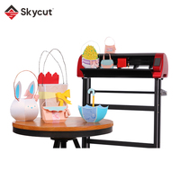 Machine de découpe de vinyle Skycut D24 720 mm à double tête pour autocollants, papier HTV et vinyle circulaire, avec fonction de contour et traceur graphique