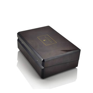 Caja de Cosméticos de Madera de Lujo Marca DS, Caja de Regalo para Perfumes Hecha a Mano, Logotipo Personalizado, Acabado en Laca Rectangular, Impresión en Serigrafía - Product Image 4