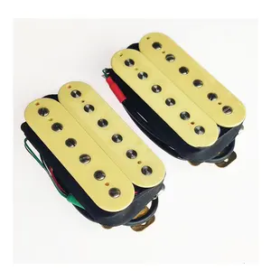 कारखाने गर्म बिक्री पुल गर्दन इलेक्ट्रिक गिटार humbucker सेट के लिए OEM गिटार पिक भागों सामान प्रतिस्थापन