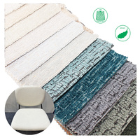 Tissus d'ameublement bouclés 100 % polyester au design luxueux, tissés et teints, pour canapés et textiles de maison