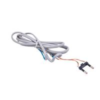 Câble d'alimentation CA CEE 2 broches Volex, extrémité dénudée IEC, cordon d'alimentation PVC pour l'électronique grand public, les ordinateurs et les appareils ménagers – Fourniture directe usine