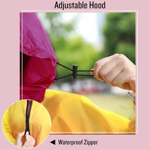Imperméable/parapluie pour la randonnée et l'alpinisme en plein air, taille extra-large, portable, avec fermeture éclair étanche - Product Image 3