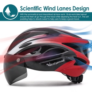 VICTGOAL-<span class=keywords><strong>casco</strong></span> de ciclismo para hombre y mujer, con <span class=keywords><strong>gafas</strong></span>, para esquí, con luces led - Product Image 3