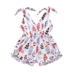 Mono de Verano Personalizado para Bebé Niña, Ropa con Volantes de Encaje, Traje de Seersucker para Bebé - Product Image 3