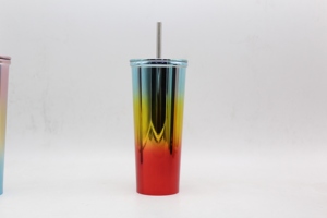 Gobelet moulant en acier inoxydable, avec paille, bouteille d'eau imprimée par sublimation, design personnalisé, de 20oz, livraison gratuite - Product Image 5