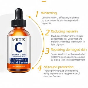 Sérum Rejuvenescedor Radiante MRUIS 30ml com Vitamina C <span class=keywords><strong>e</strong></span> <span class=keywords><strong>E</strong></span>, Ácido Hialurônico, Aloe Vera Orgânico <span class=keywords><strong>e</strong></span> Óleo de Jojoba, Anti-idade, Nutritivo <span class=keywords><strong>e</strong></span> Firmador - Product Image 5