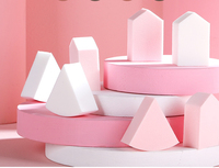 2022 fond de teint cosmétique poudre bouffée pot motif maquillage éponge mélangeur doux produit de beauté avec logo d'outils personnalisés