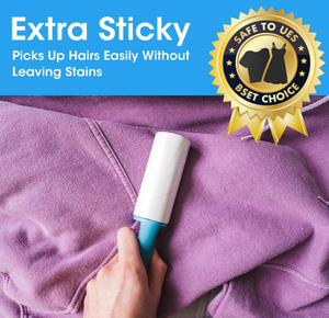 Rodillo Quitapelusas Extra Adhesivo para Amantes de Mascotas, <span class=keywords><strong>Mega</strong></span> Valor, Paquete de 100 Hojas, para Eliminar el Pelo de Perros y Gatos - Product Image 4