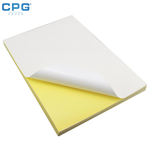 60gsm Self Adhesive Paper Jumbo Roll Matte White Label Material for Automatic Logistics Labeling Machine - Product Image 1