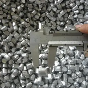 China Supplier Spherical Aluminum Powder Aluminum Shot Aluminum Pellets For Metal Surface Treatment