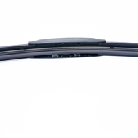 Lame d'essuie-glace de pare-brise sur mesure K5 pour Corolla, Civic, CRV, Accord, sans armature, en caoutchouc naturel, universelle, crochet en U