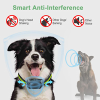 Modisches Rabattangebot Wiederaufladbares Magnetisches Anti-Bell-Halsband Wasserdichtes Vibrierendes Schock-Trainingshalsband für Hunde