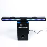 Barre de son DR-S9 avec HDMI ARC Bluetooth, système home cinéma 2.1 CH, caisson de basses intégré, lumières LED, vente en gros OEM