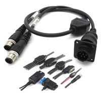 Kit de connecteurs personnalisés à multibroches, pour prise électrique mâle/femelle, fabriqué en chine, pièces