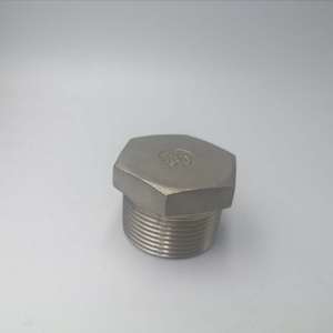 NPT Đầu Vuông Phụ Kiện Nam Thép Không Gỉ Đúc Các Bộ Phận Threaded Hex Cắm - Product Image 3