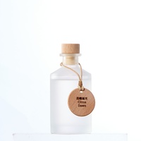Diffuseur de parfum d'ambiance naturel premium Citrus Dawn - Huile parfumée de luxe pour la maison avec étiquette en bois, idéal pour la décoration et la vente en gros