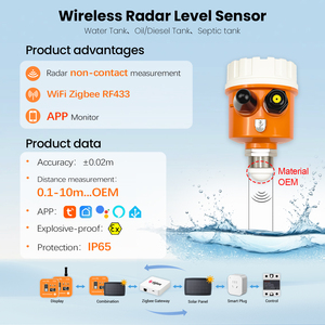 Moray 4G Lorawan MQTT Tuya LED Display Ultrasonic LPG Level <strong>Sensor</strong> Fuel Tank Level Pressure <strong>Sensor</strong> <strong>Wireless</strong> Level Transmitter - Product Image 5