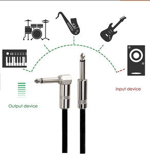 <span class=keywords><strong>Cable</strong></span> <span class=keywords><strong>de</strong></span> <span class=keywords><strong>Guitarra</strong></span> <span class=keywords><strong>de</strong></span> Alta Calidad con Conector <span class=keywords><strong>de</strong></span> Ángulo Recto <span class=keywords><strong>de</strong></span> 6.35mm - Product Image 5