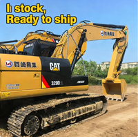 Excavatrice Caterpillar d'occasion 320D2L, modèles 320, 323, 330, 336, 349, puissante pour l'Asie centrale